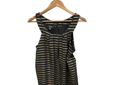 Top Sleeveless By Alyx In Striped Pattern, Size: L For Cheap