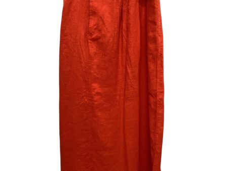 Skirt Maxi By A New Day In Orange, Size: Xxl Online Sale