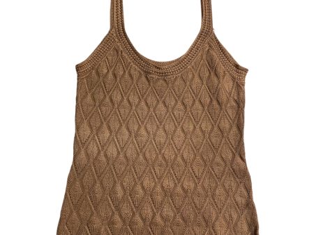 Top Sleeveless By White House Black Market In Brown, Size: S Online Hot Sale