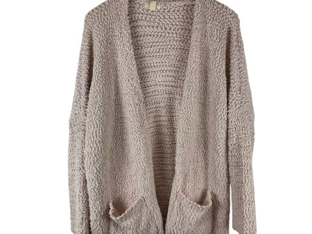 Sweater Cardigan By Cupio In Pink, Size: M on Sale