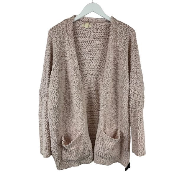 Sweater Cardigan By Cupio In Pink, Size: M on Sale