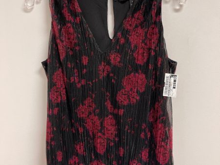 Top Sleeveless By White House Black Market In Black & Red, Size: S Online Sale