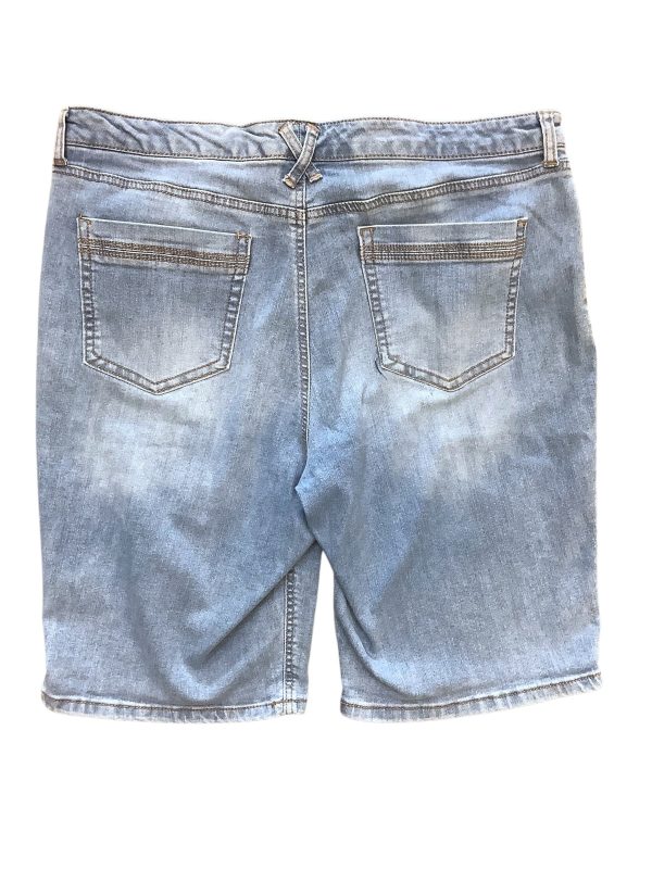 Shorts By Bandolino In Blue Denim, Size: 14 Discount