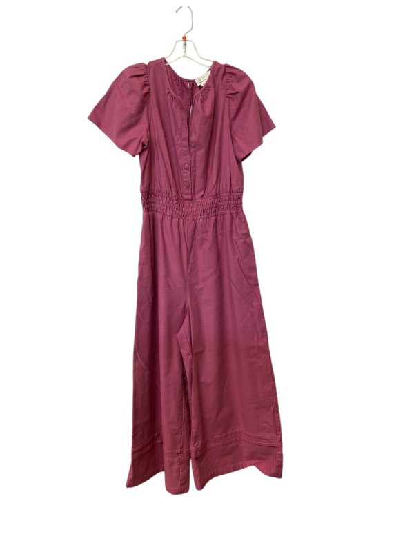 Jumpsuit By Anthropologie In Pink, Size: M on Sale