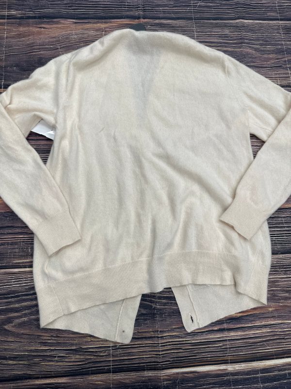 Sweater Cardigan By J. Crew In Cream, Size: M Sale