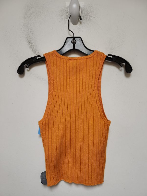 Top Sleeveless By Divided In Orange, Size: M Discount