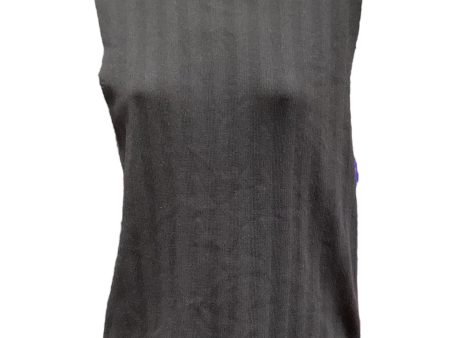 Top Sleeveless By Zara In Black, Size: L Online