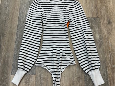 Bodysuit By The Nines In Striped Pattern, Size: S on Sale