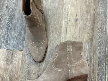 Boots Western By Dolce Vita In Taupe, Size: 6 Online Sale