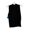 Top Sleeveless By Ann Taylor In Black, Size:L on Sale