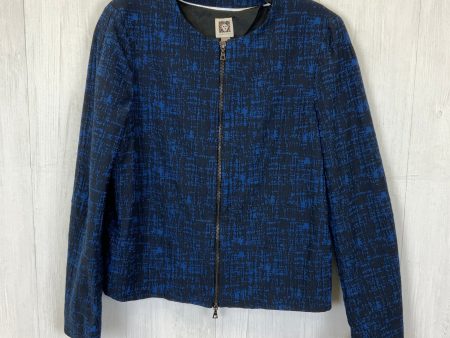 Blazer By Anne Klein In Navy, Size: L Online Sale