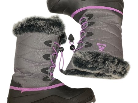 Boots Snow By Kamik In Black & Grey, Size: 7 Discount