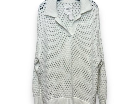 Sweater By Aerie In White, Size: L Discount