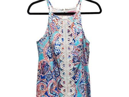 Top Sleeveless By Lilly Pulitzer In Multi-colored, Size: 8 Sale