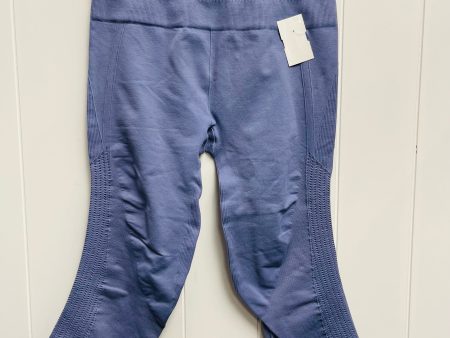 Athletic Capris By Lululemon In Blue, Size: M Online Hot Sale